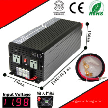 2500W DC-AC Inverter 12VDC or 24VDC 48VDC to 110VAC or 220VAC Pure Sine Wave Inverter